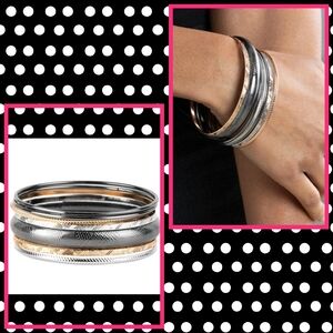 2/$10 Paparazzi Stackable Stunner - Multi Bracelets